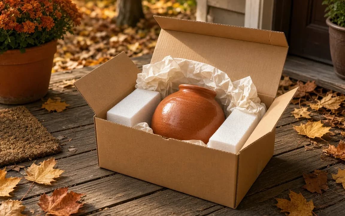 Finding a pet urn where you live